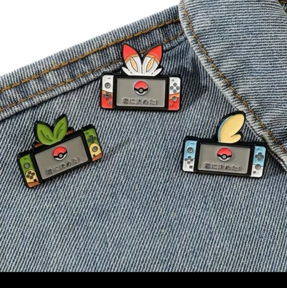 Pokemon Handheld Consoles - Blue, Red, Green Enamel Pin ONE PIECE
